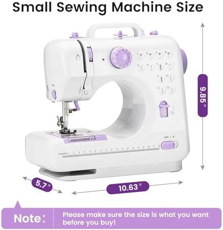 Mini sewing machine with foot pedal — photo 5