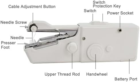 Cordless electric handheld sewing device — photo 5