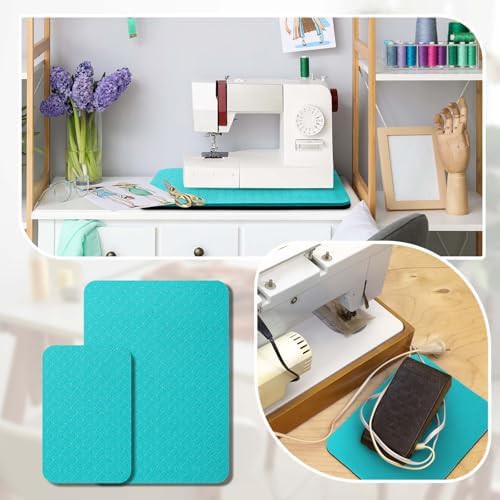 Blue and black sewing machine mats — photo 3