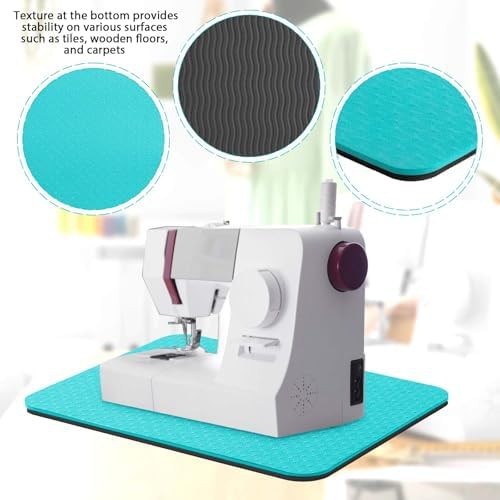 Blue and black sewing machine mats — photo 5