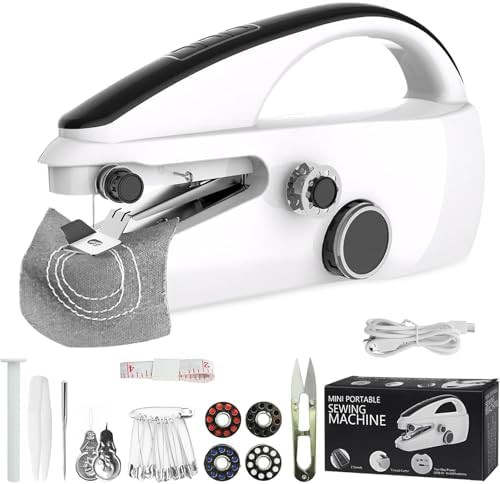 Handheld dual speed portable stitcher