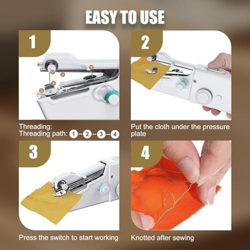 Cordless handheld travel sewing tool — photo 4