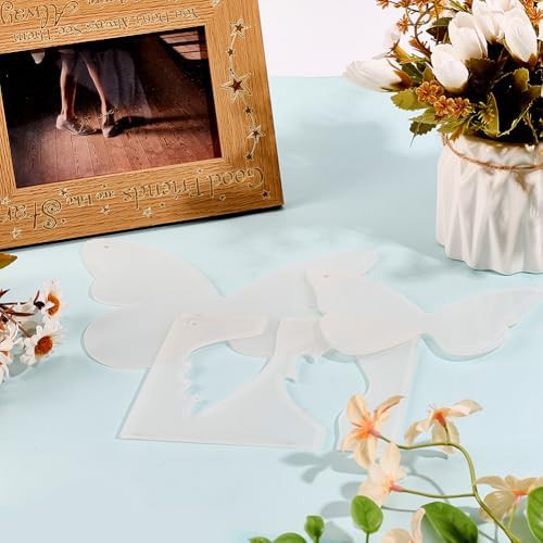 Butterfly wing acrylic quilting ruler templates — photo 5