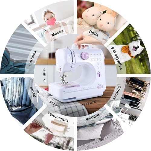 Portable twelve stitch machine for beginners — photo 4
