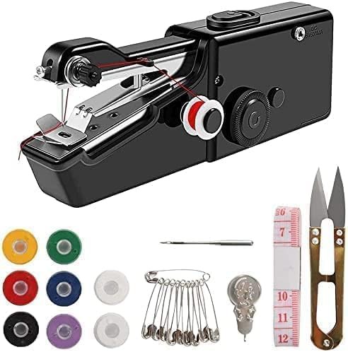 Quick stitch black electric portable machine