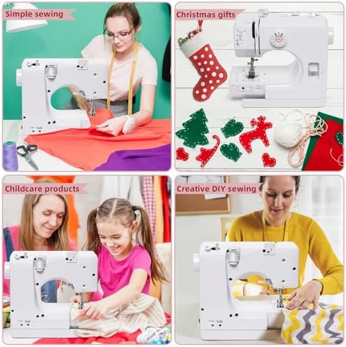 Mini Sewing Machine with 42 Piece Accessory Kit — photo 5