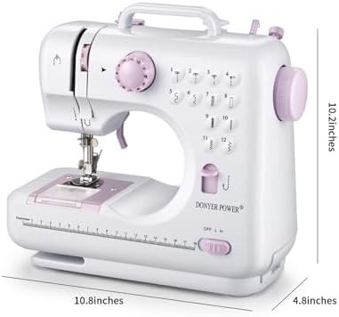 Purple mini machine with twelve stitches — photo 5