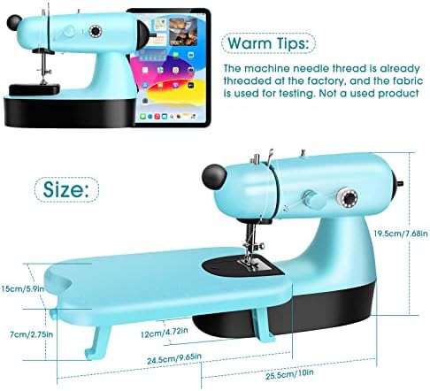 Mini electric sewing machine with storage bag — photo 4