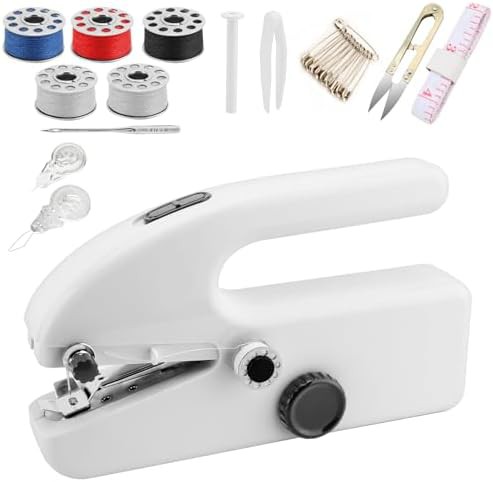 USB powered handheld sewing machine kit
