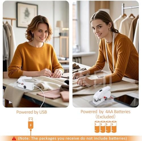 USB powered handheld sewing machine kit — photo 4