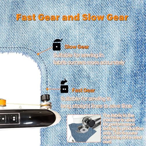 Compact handheld stitcher for denim repairs — photo 3