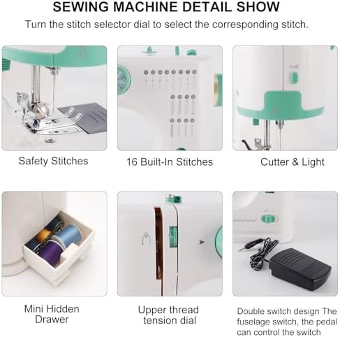 Twin Needle Machine with Sixteen Stitches — photo 5