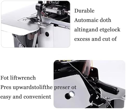 High speed industrial metal frame serger — photo 5