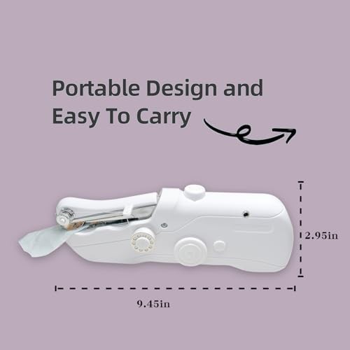 Electric handheld sewing with accessories — photo 4