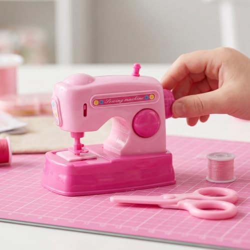 Pink Handheld Sewing Machine Music Box — photo 4