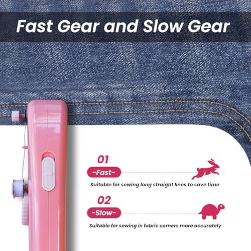 Beginner Dual Speed Handheld Stitch Machine — photo 4