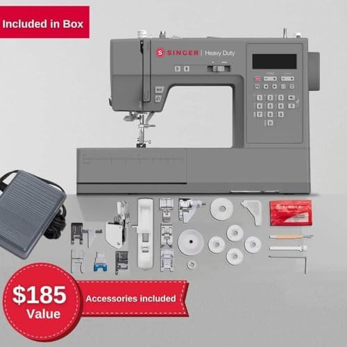 Heavy duty 6700c sewing machine with extension table — photo 3