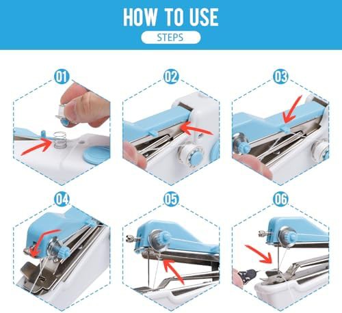 Handheld Sewing Machine for Beginners and Kids — photo 4