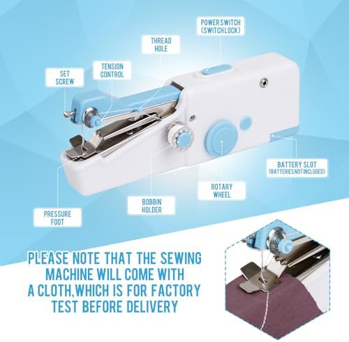 Handheld Sewing Machine for Beginners and Kids — photo 5