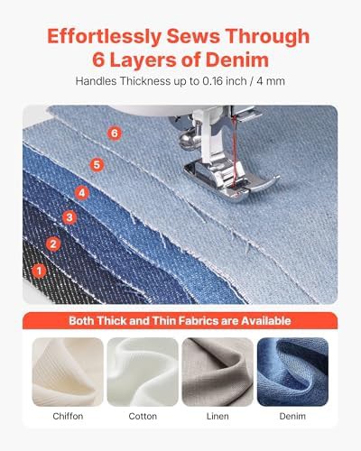 Computerized sewing machine with 60 stitch applications — photo 4