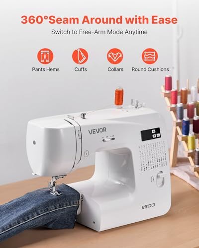 Computerized sewing machine with 60 stitch applications — photo 5