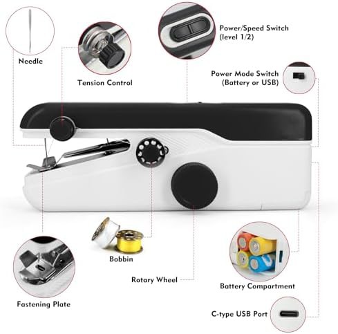 Xamanabu handheld beginner mending stitch machine — photo 4