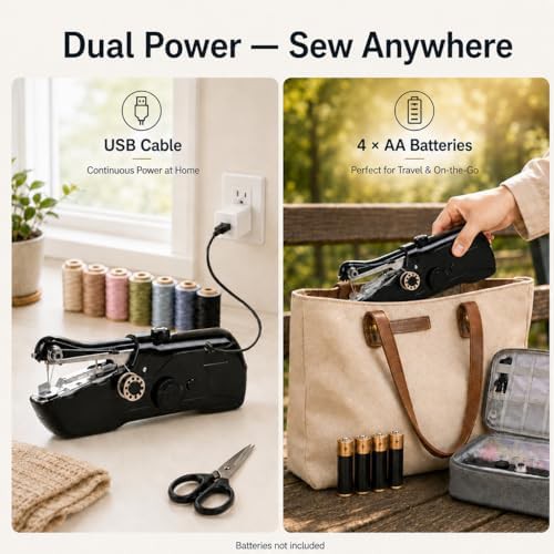 Handheld mending machine with accessory kit — photo 5