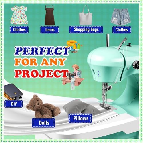Portable sewing machine with extension table — photo 3