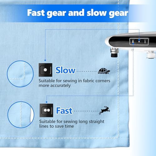 Dual Speed Handheld Portable Mini Stitcher — photo 4