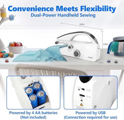 Dual Speed Handheld Portable Mini Stitcher — photo 5
