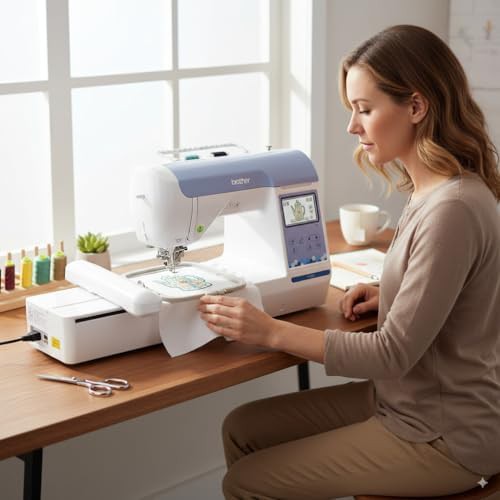 Large Embroidery Machine Bundle with Accessories — photo 5