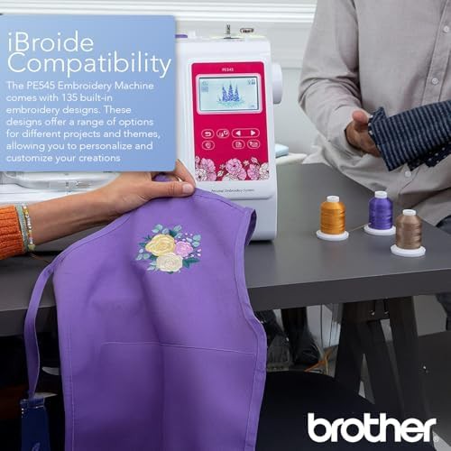 Computerized embroidery machine with touch display — photo 3