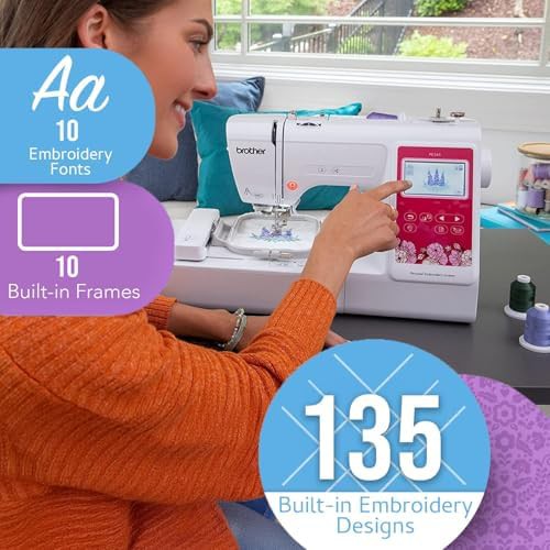 Computerized embroidery machine with touch display — photo 4