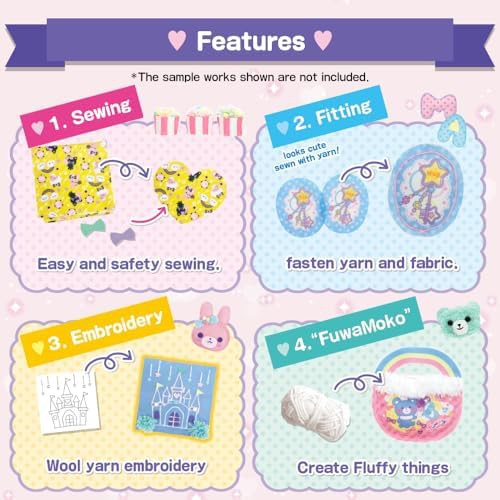 Kids yarn embroidery and sewing machine — photo 4