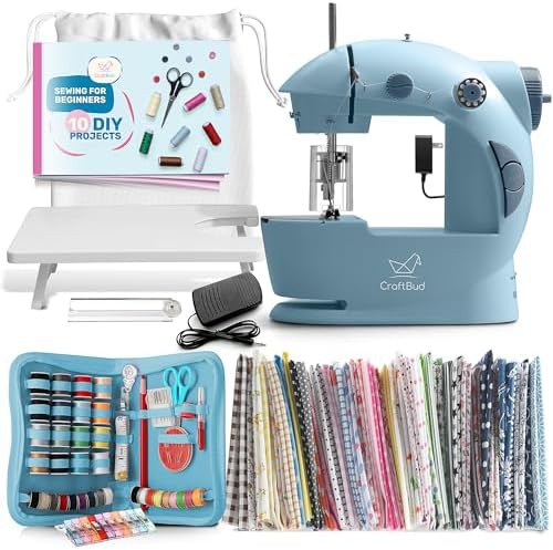 Portable mini sewing starter set