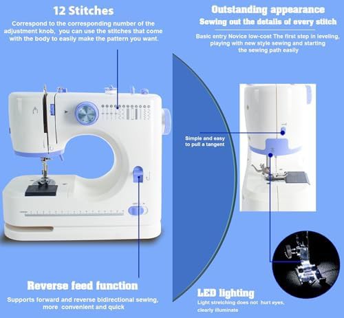 Mini twelve stitch machine with kit — photo 3