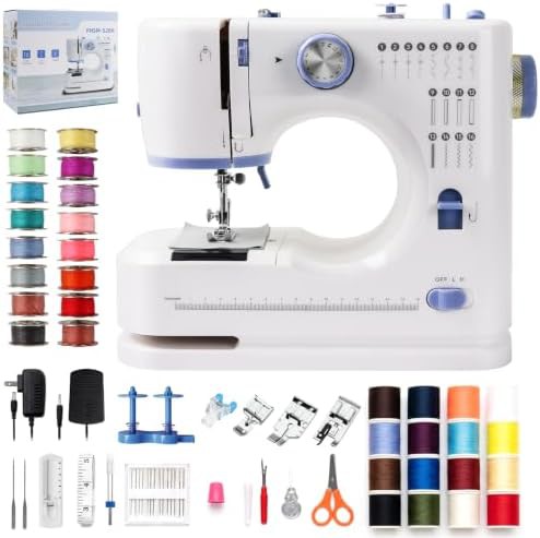Purple Portable Machine with 16 Stitches