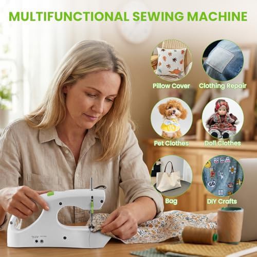 Handheld two thread mini mending machine — photo 4