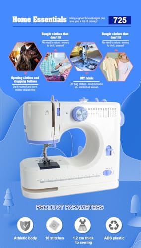 Portable twelve stitch sewing machine — photo 3