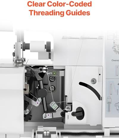 Serger overlock sewing machine with differential feed — photo 4