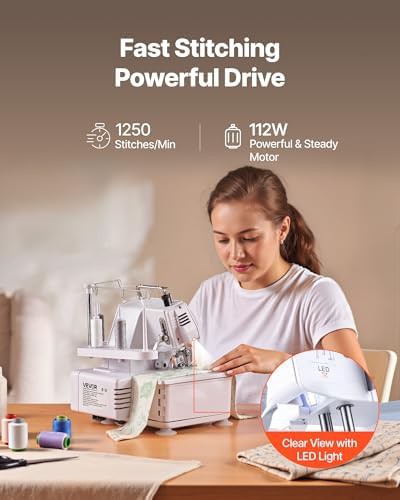 Serger overlock sewing machine with 3 and 4 thread — photo 4