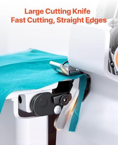 Serger overlock sewing machine with 3 and 4 thread — photo 5