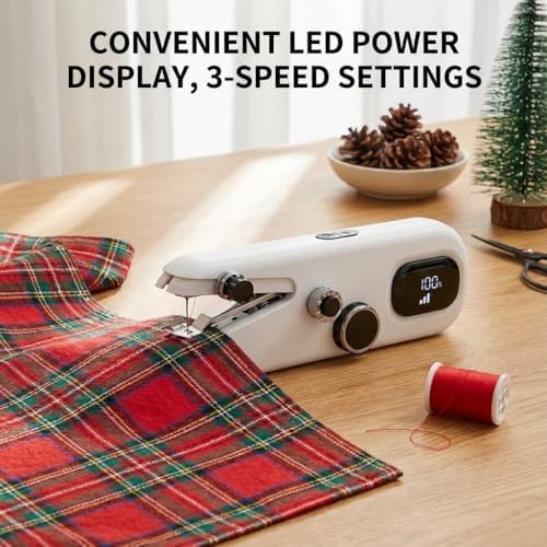 Rechargeable Cordless Handheld Sewing Machine — photo 5