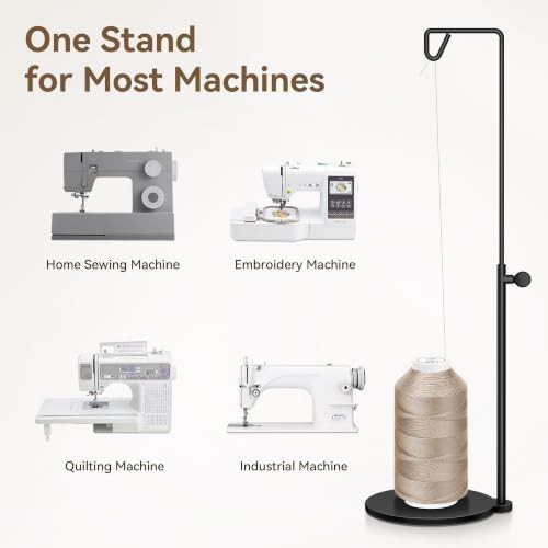 Adjustable matte black cone thread holder — photo 4