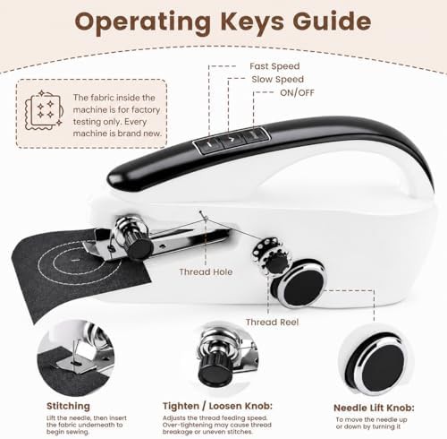 Portable hand sewing repair tool — photo 4