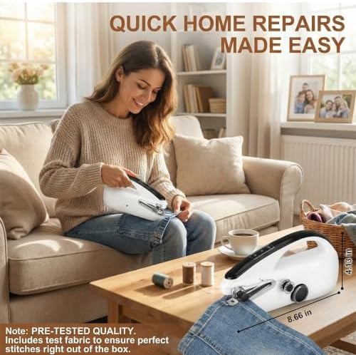 Portable Mini Handheld Travel Sewing Machine — photo 3