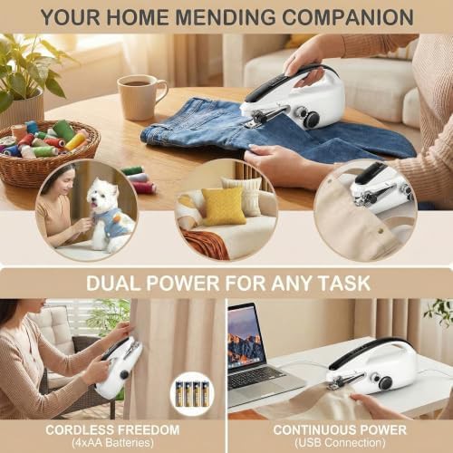 Portable Mini Handheld Travel Sewing Machine — photo 5