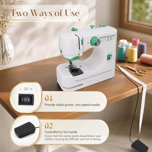 Portable mini electric machine 12 stitches — photo 4