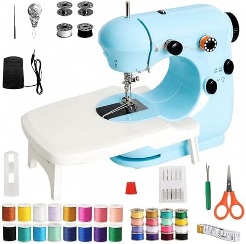 Compact dual speed machine with extension table