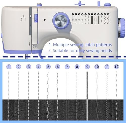 Mini portable sewing machine with thread kit — photo 3